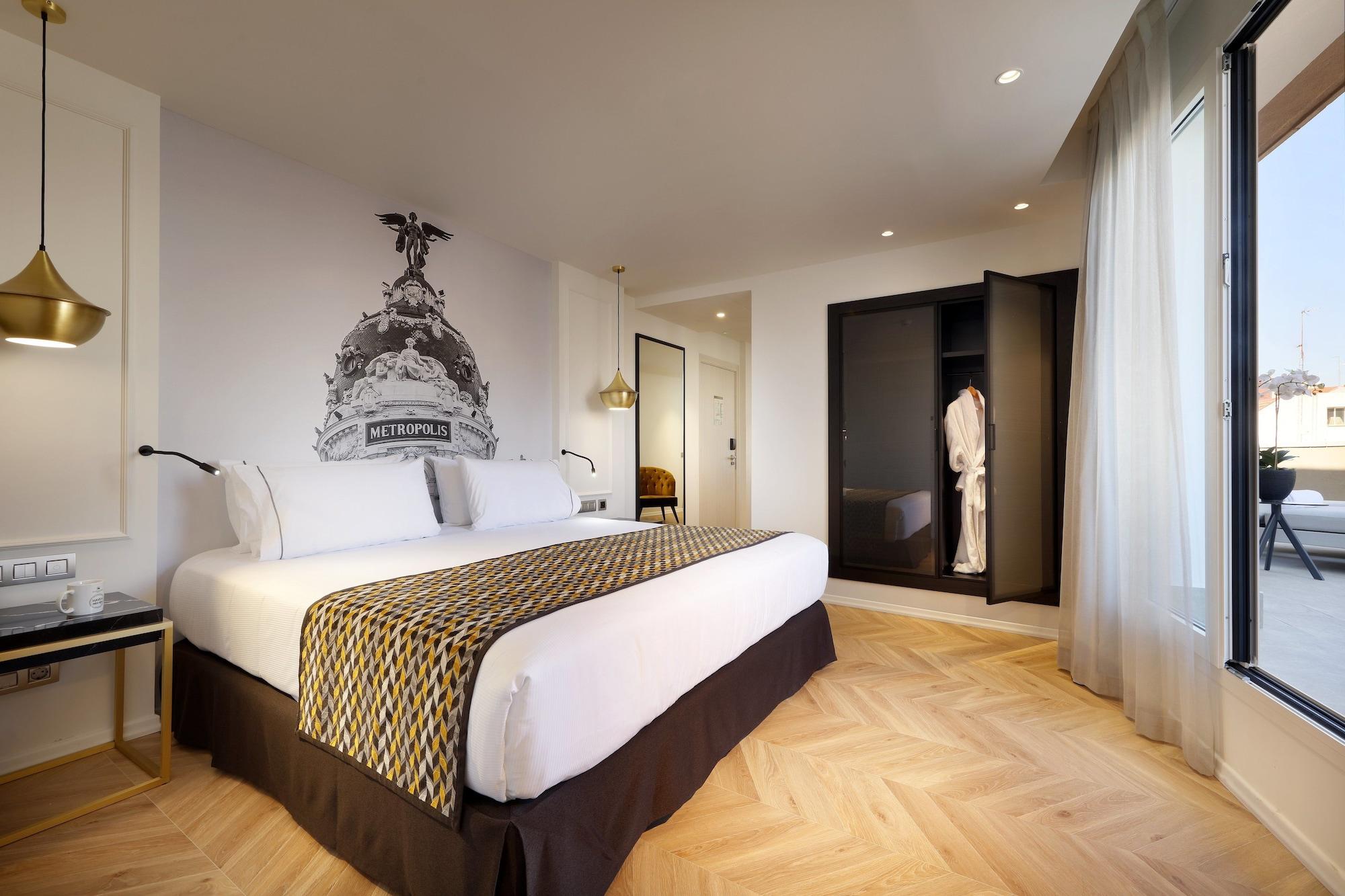 Hotel Eurostars Madrid Gran Via Exteriér fotografie