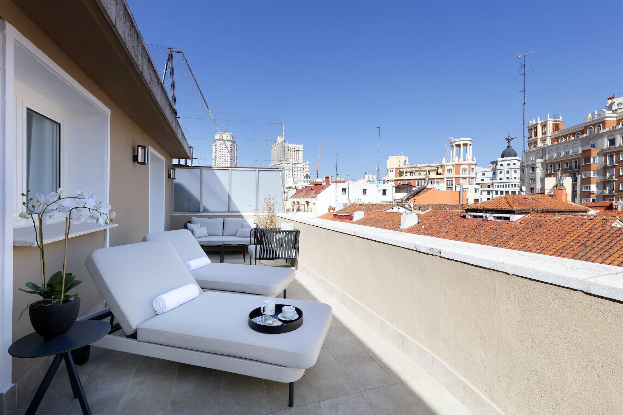 Hotel Eurostars Madrid Gran Via Exteriér fotografie