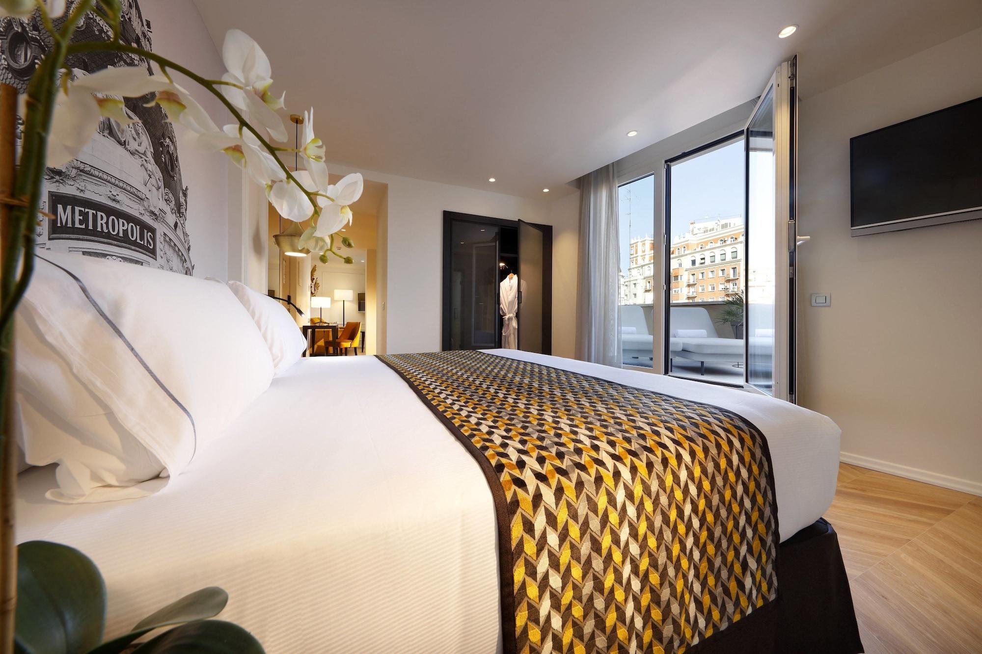 Hotel Eurostars Madrid Gran Via Exteriér fotografie
