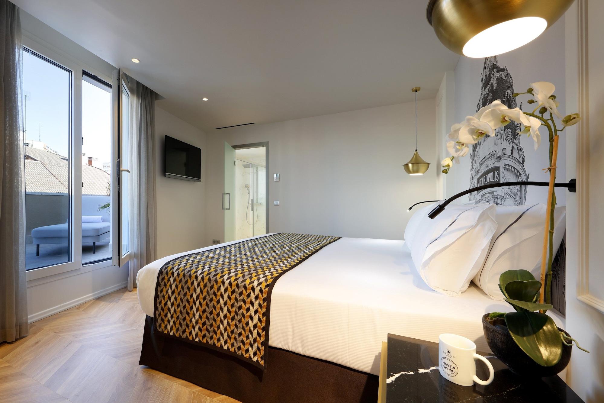 Hotel Eurostars Madrid Gran Via Exteriér fotografie