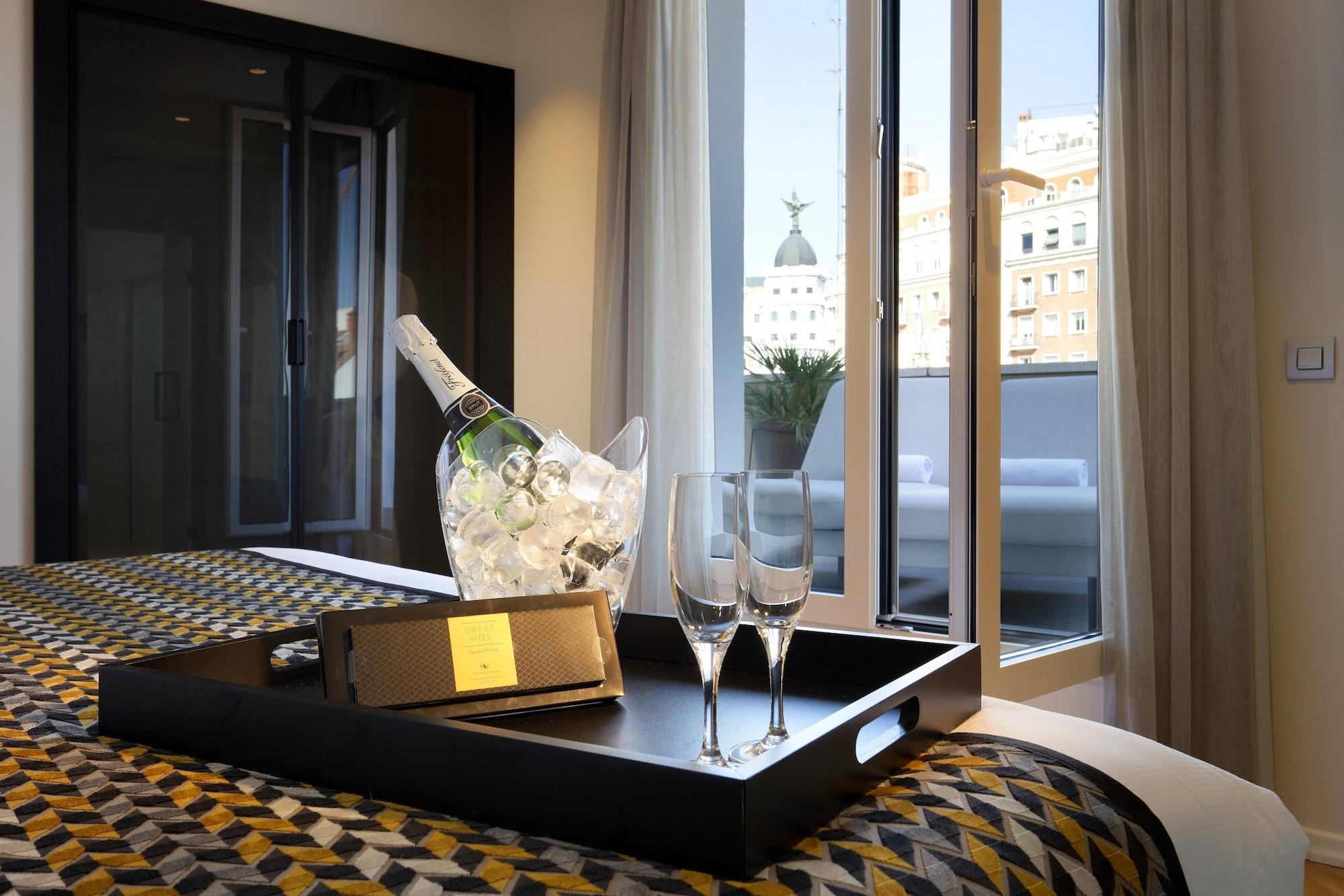Hotel Eurostars Madrid Gran Via Exteriér fotografie