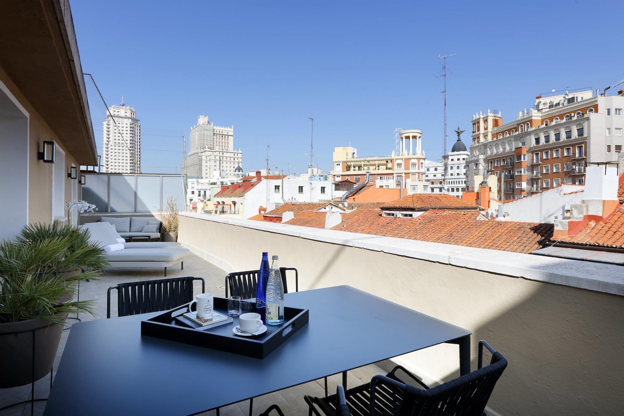 Hotel Eurostars Madrid Gran Via Exteriér fotografie